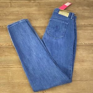 NWT Lilly Pulitzer South Ocean High Rise Skinny Jeans